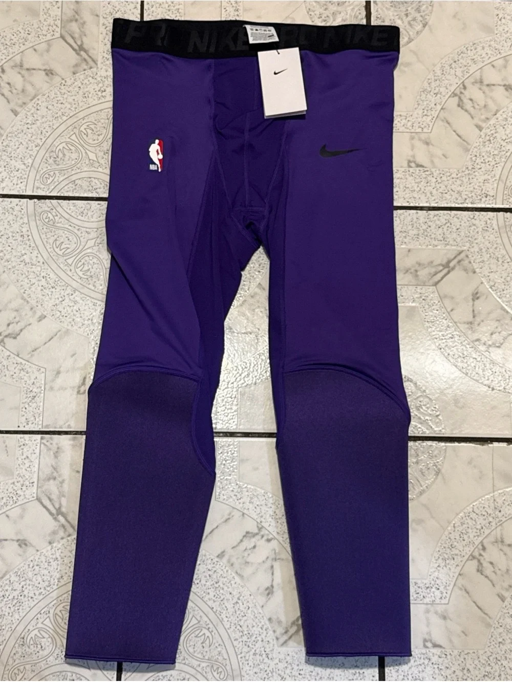 New Nike Pro Combat NBA Player Issued Training Tights Men’s Size XL AA0753-504
